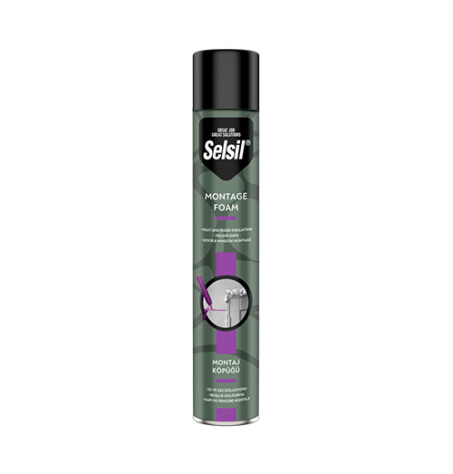 SELSİL PU MONTAJ KÖPÜĞÜ - 640GR