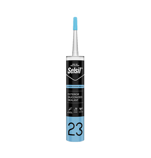 SELSİL YAĞMURA DAYANIKLI MASTİK - 485 GR (KAHVE)