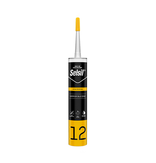 SELSİL AYNA SİLİKONU - 280ML (ŞEFFAF)