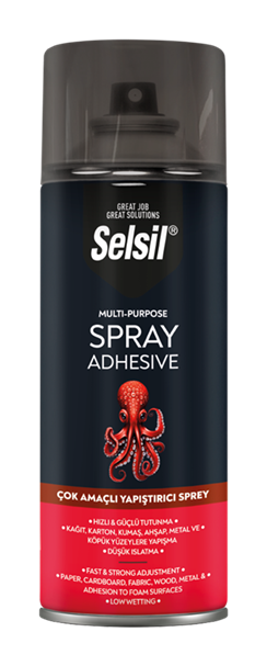 SELSİL ÇOK AMAÇLI YAPIŞTIRICI SPREY - 400ML