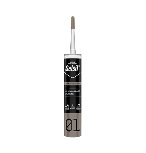 SELSİL GENEL AMAÇLI SİLİKON - 280GR (SİYAH)