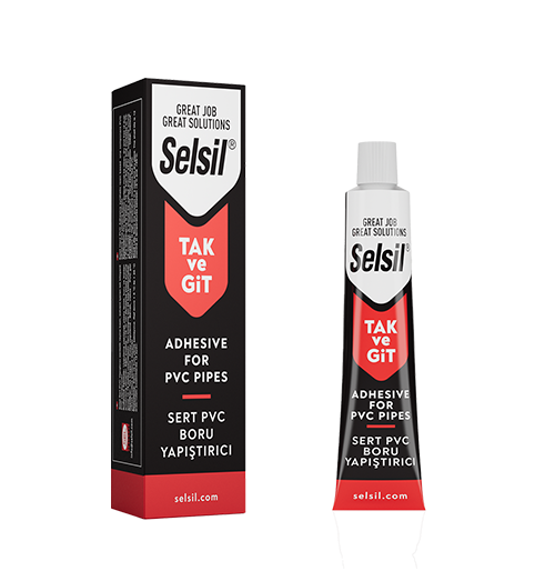 SELSİL SERT PVC VE BORU YAPIŞTIRICI - 125 GR-