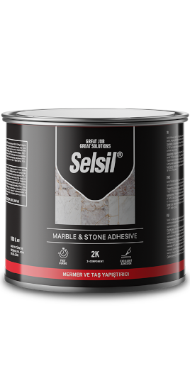 SELSİL MERMER VE TAŞ YAPIŞTIRICISI - 1000 GR